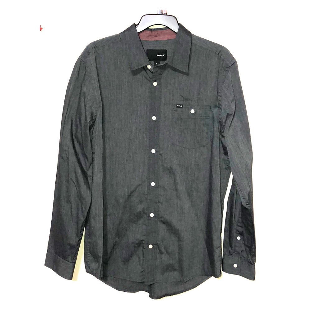 Hurley button down shirt